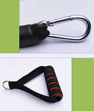 Bộ Dây Cao Su Đàn Hồi Ngũ Sắc Tập Gym Tại Nhà Móc To (Tặng kèm Kìm Bóp Cơ Tay) Bộ Dây Kháng Lực Tập Thể Hình Ngẫu Nhiên Dành Cho Mọi Đối Tượng Dễ Dàng Sử Dụng Có Hướng Dẫn Đi Kèm