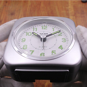 Đồng Hồ Để Bàn Casio TQ-143S-8DF Có Đèn - Báo Thức - Kích Thước ( 7.7×7.6×3.8 cm )