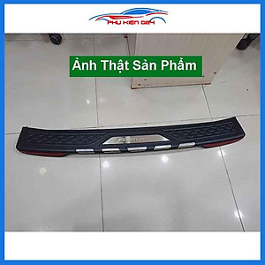 Ốp chống trầy cốp ngoài nhựa đen cho Fortuner 2009-2010-2011-2012-2013-2014-2015 phản quang trang trí bảo vệ xe