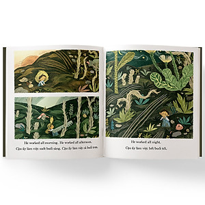 Sách The Little Gardener - Người Làm Vườn Tí Hon (Song Ngữ Anh - Việt)