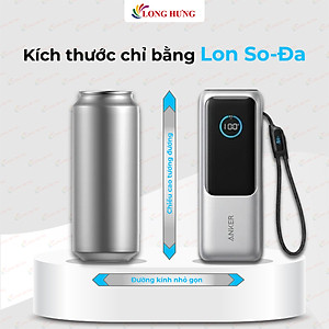 Sạc dự phòng Anker Zolo Power Bank High-Power Multi Device USB-C 165W 25000mAh A1695 - Hàng chính hãng