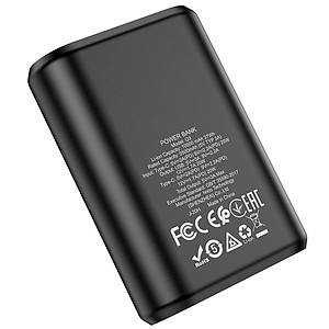 Pin dự phòng PD20W Hoco dung lượng 10000mAh Q3 tích hợp 2 cổng USB/Type-C hỗ trợ đèn Led ( 2 màu ) - Hàng chính hãng