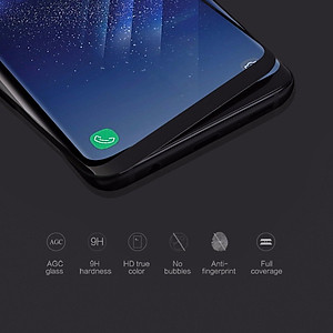 Kính Cường Lực full 3D cho Samsung Galaxy S9 Nillkin CP+Max