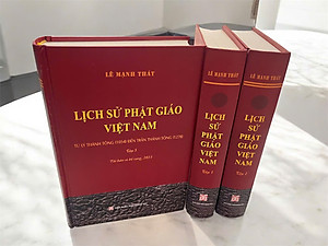 Sách - Lịch Sử Phật Giáo Việt Nam Bộ 3 Tập - Bìa Cứng ( Lê Mạnh Thát )