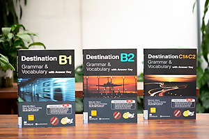 Combo 2 Cuốn Sách Destination B1 & B2 Grammar and Vocabulary Kèm Đáp Án