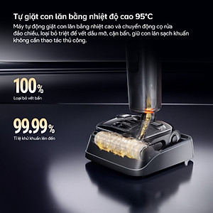 Máy Hút Bụi Lau Sàn Roborock F25 ACE Pro Lực Hút 25.000 Pa - Hàng Chính Hãng