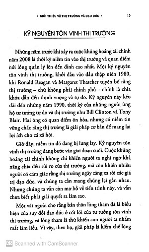 Sách Tiền Không Mua Được Gì (What money can't buy?) - Michael Sandel Tác giả Phải Trái Đúng Sai
