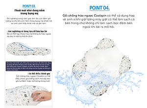 Gối chống trào ngược BONNICHON Coolapin Hàn Quốc (nhập khẩu chính hãng)