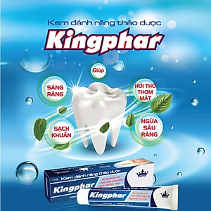 Kem đánh răng Thảo dược Kingphar , tube 100 gam