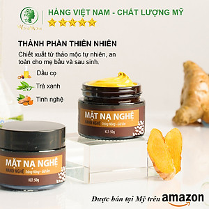 Mặt nạ nghệ phục hồi da, se khít chân lông, đánh bay mụn thâm Wonmom 50g
