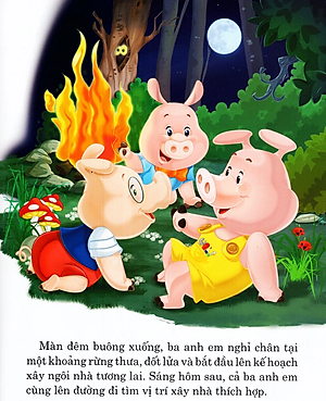 Sách Ngày Xửa Ngày Xưa - Ba Chú Lợn Con