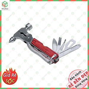 (An Tâm) Búa Cứu Hộ Đa Năng 7 Trong 1 KhoNCC Hàng Chính Hãng - Với Nhiều Tiện Ích Khác - Có Đầu Nhọn Đập Kính Xe Hơi Khi Thủy Kích, Cháy Nổ - KDHS-BUADN-580