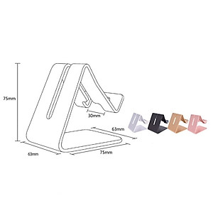 Giá đỡ điện thoại smartphone hợp kim nhôm nguyên khối Holder-Fix hiệu Hotcase (vật liệu cao cấp, bền màu) - Hàng nhập khẩu