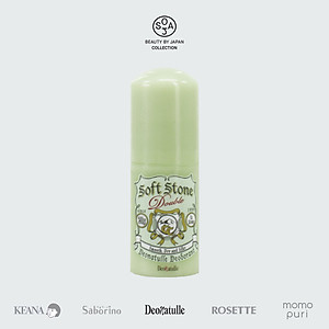 Lăn Khử Mùi Đá Khoáng Dạng Sáp Giúp Sáng Da Deonatulle Soft Stone Double Color Control 20G