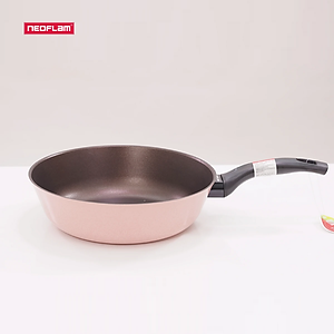 [Hàng chính hãng] Chảo xào/ Chảo đa năng Reverse Neoflam - 28cm. 4 màu Hồng - xanh dương - Ghi xám - Trắng xám