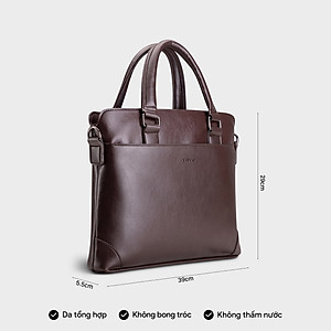 Cặp công sở Trita ( Thời trang nam phong cách đựng vừa laptop 14 inch - Cặp da TCA16 )