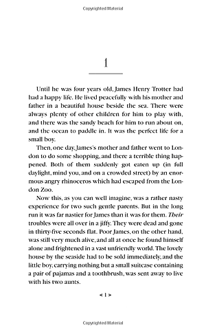 Sách James and the Giant Peach (Roald Dahl, Illustrated by Quentin Blake)