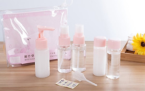 Bộ Chiết Mỹ Phẩm Du Lịch 5 Món - Hàng Chính Hãng (Giao màu ngẫu nhiên)