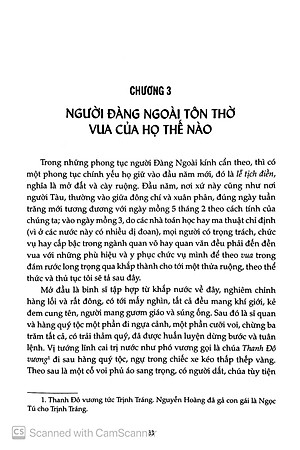 Sách Lịch Sử Vương Quốc Đàng Ngoài (Bìa Mềm)(Tái Bản 2020)