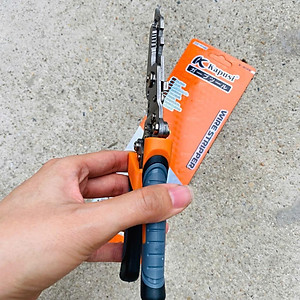 Kìm Tuốt Dây Đa Năng 12 trong 1 Kapusi Japan - Cắt, Uốn, Tuốt Dây Chuyên Dụng K9105