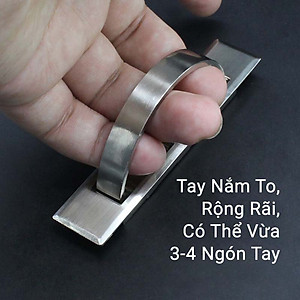 Tay Nắm Âm Tủ KUNBE Lật Xoay 180º Cao Cấp - Dùng Làm Tay Kéo, Tay Nắm Cho Cửa, Tủ, Ngăn Kéo Tạo Thẩm Mỹ