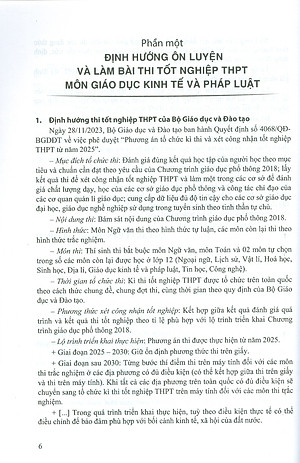 Ôn Luyện Trắc Nghiệm Thi Tốt Nghiệp Trung Học Phổ Thông (năm 2025) Môn Giáo Dục Kinh Tế Và Pháp Luật - Nguyễn Thị Toan chủ biên, Nguyễn Ngọc Dung, Ngô Bá Khiêm, Trần Văn Năng, Nguyễn Quang Thuận…