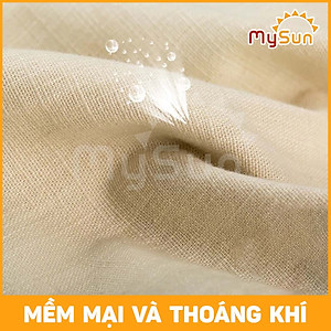 Quần short đùi lưng thun ống rộng dành cho bà bầu mặc mát mùa hè MySun