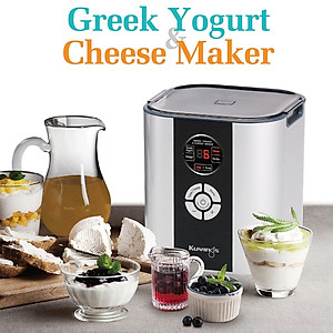 Máy Làm Sữa Chua Kuvings KGC-712CB (Bạc) - Hàng Chính Hãng