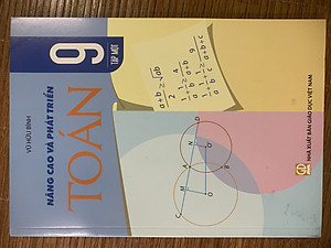 Combo Nâng cao và phát triển Toán lớp 9 tập 1+2