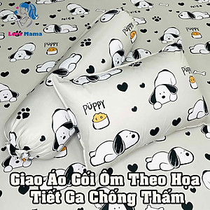 Vỏ gối ôm chống thấm, áo gối ôm có đủ kích thước yêu cầu LoveMama