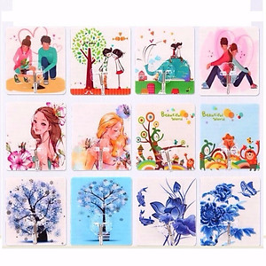 Bộ 15 Móc Treo Tường Chịu Lực Họa Tiết 3D Siêu Dính Cute - Hàng Loại 1