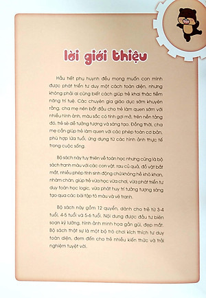 Sách Thiên Tài Toán Học (4 - 5 Tuổi) - Trò Chơi Hình Học