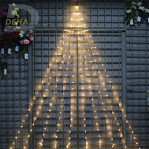 Dây đèn led đom đóm trang trí cắm điện chia nhánh 10 mét mỗi nhánh, không nháy, luôn sáng dây bóng đèn fairy light cao cấp, tinh tế decor phòng, quấn cây, chống nước dùng được ngoài trời ( Tùy chọn màu và chiều dài dây)