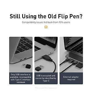 Bút Laser trình chiếu Baseus Orange Dot Wireless Presenter - Hàng chính hãng