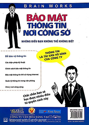 Sách Bảo Mật Thông Tin Nơi Công Sở - 50 Điều Lưu Ý Để Bảo Vệ Bí Mật Cho Công Ty