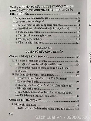 Quyền sở hữu trí tuệ, bảo vệ và chuyển giao (Sách chuyên khảo)