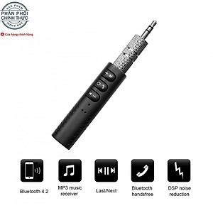 Bộ Chuyển Đổi Không Dây Bluetooth VSP-B09 Thiết Bị Chuyển Đổi Âm Thanh Có Dây Thành Không Dây Bluetooth Music V4.1 (Đen) - KHÔNG BAO GỒM TAI NGHE - Hàng Nhập Khẩu