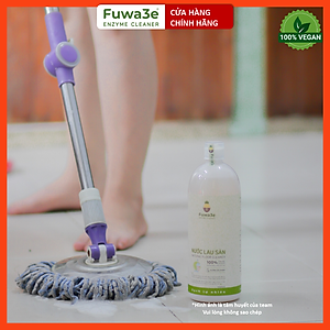 [Can 10L tiết kiệm] Nước lau sàn hữu cơ enzyme sinh học từ vỏ dứa Fuwa3e - hương SẢ CHANH