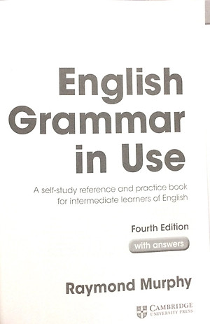 English Grammar in Use Book w Ans