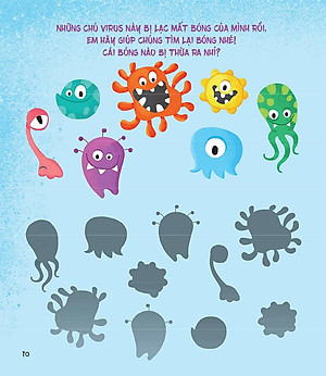 Sách Các Hoạt Động Và Trò Chơi Về Virus Và Vi Khuẩn