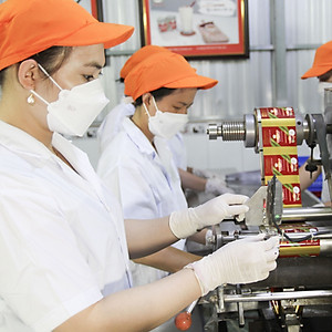 Kẹo dừa sáp VICOSAP mật hoa dừa không đường đồ ăn vặt healthy kẹo mềm dẻo đặc sản Trà Vinh hộp 180g