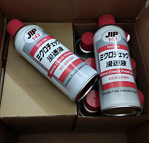 Dung dịch thẩm thấu và phát hiện vết nứt trên bề mặt sản phẩm JIP143