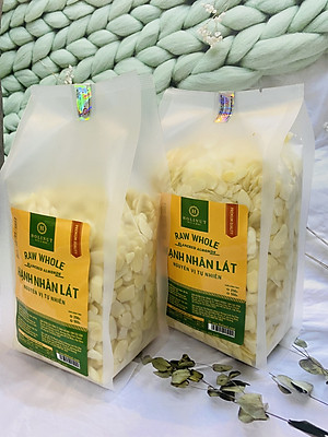 Hạnh Nhân Lát Mỹ - Hạt hạnh nhân cắt lát làm bánh, làm sữa hạt