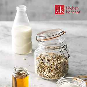 Kilner Hũ Thủy Tinh Tròn/ Vuông/Vát Cạnh - Nhiều Kích Cỡ