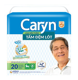 Tấm Đệm Lót Siêu Thấm Caryn (20 Miếng)