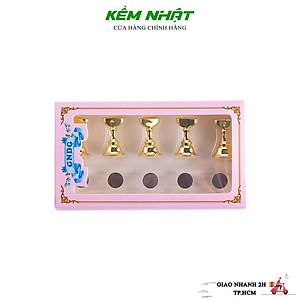 Đế gắn móng giả , đế nam châm gắn móng mẫu tập vẽ