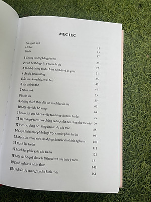 [Khải Minh Book] CHÚNG TA SỐNG BẰNG ẨN DỤ -