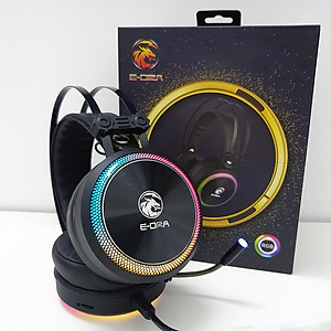 Tai nghe Gaming E-Dra EH412 Pro Pink 7.1 Led RGB - Hàng Chính Hãng