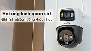 Camera Wifi IMOU Cruiser Dual 10MP IPC-S7XP-10M0WED Xoay 360 Ngoài Trời - Hàng Chính Hãng