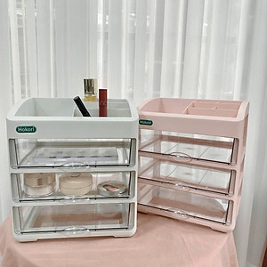 Tủ đựng mỹ phẩm để bàn Hokori 3636 Việt Nhật  2 - 3 - 4 tầng - Kệ đựng mĩ phẩm HOKORI , đồ trang điểm nhiều tầng tiện lợi